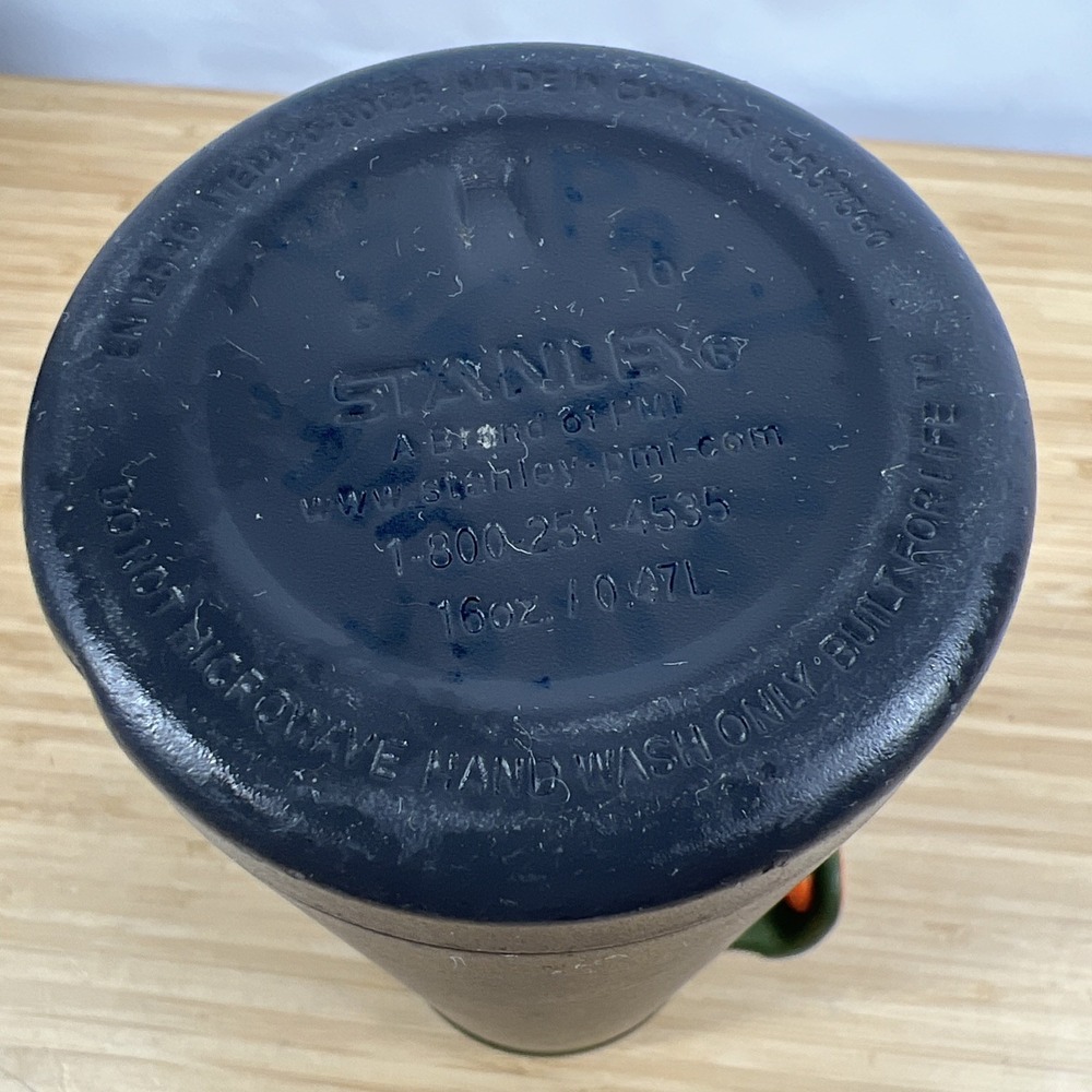 Stanley Outdoor Drink-Thru Bottle 16oz - Rare - Old Logo - Excellent Condition - Picture 6 of 6
